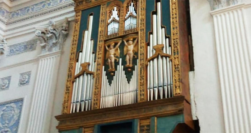 L'Organo a canne della Chiesa Madre di Cammarata