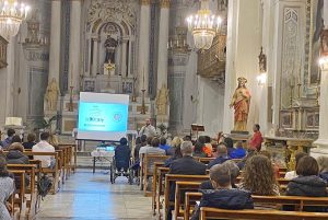 La presentazione del sussidio nella Chiesa Sant'Alfonso