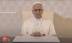 Papa Leone XIV (dal video - Copyright del Video:Vatican Media)